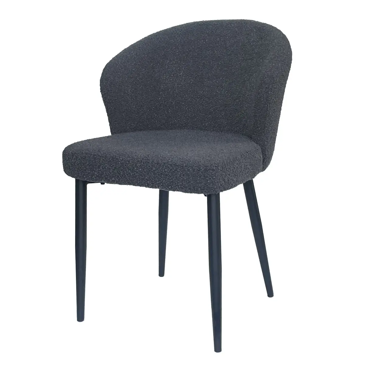 Laura Boucle - antraciet